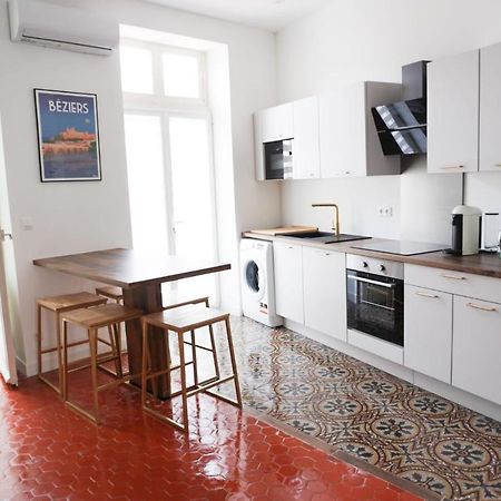 Bright And Modern 3-Bedroom Apartment, 90M2 With Air Condition, In เบซิเยร์ ภายนอก รูปภาพ