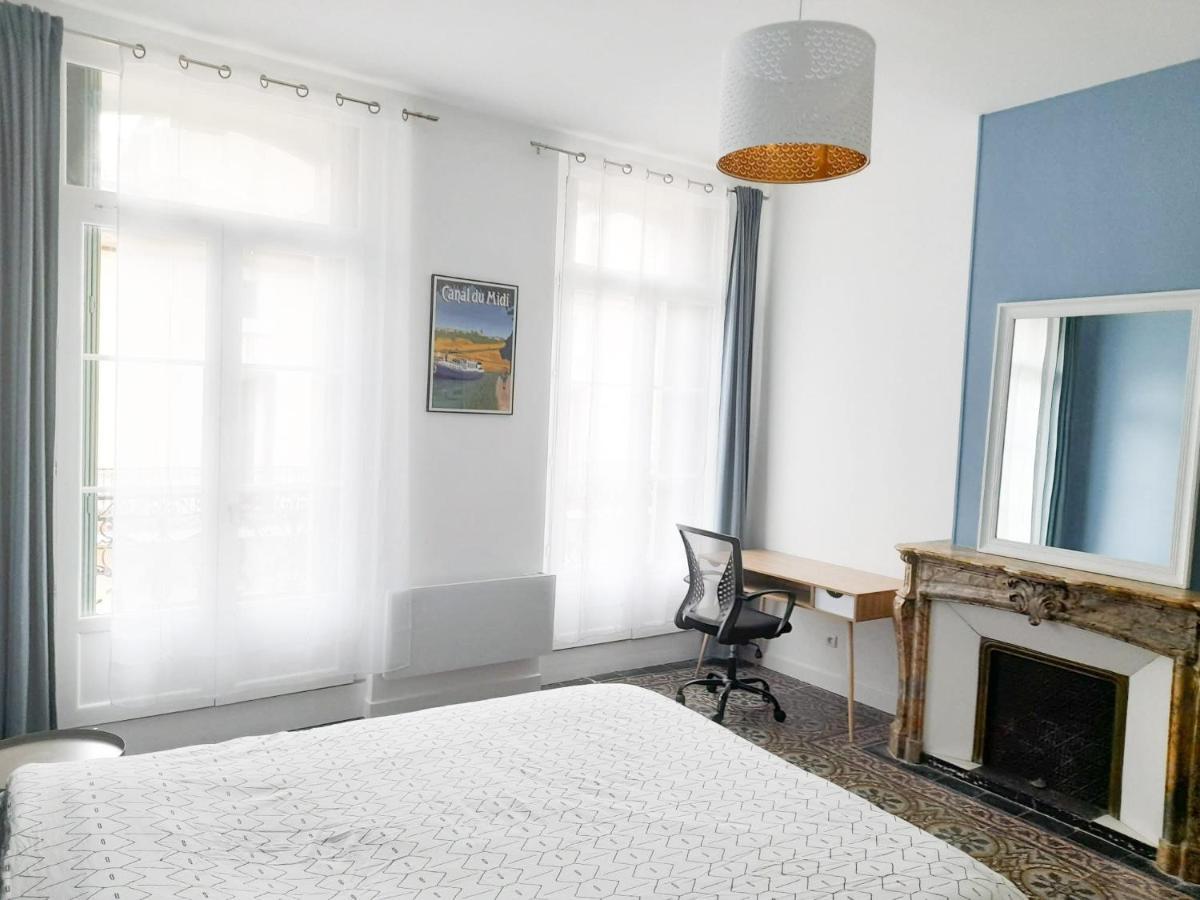 Bright And Modern 3-Bedroom Apartment, 90M2 With Air Condition, In เบซิเยร์ ภายนอก รูปภาพ