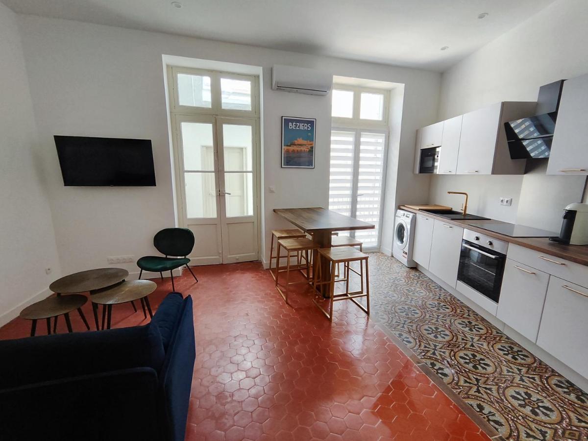 Bright And Modern 3-Bedroom Apartment, 90M2 With Air Condition, In เบซิเยร์ ภายนอก รูปภาพ